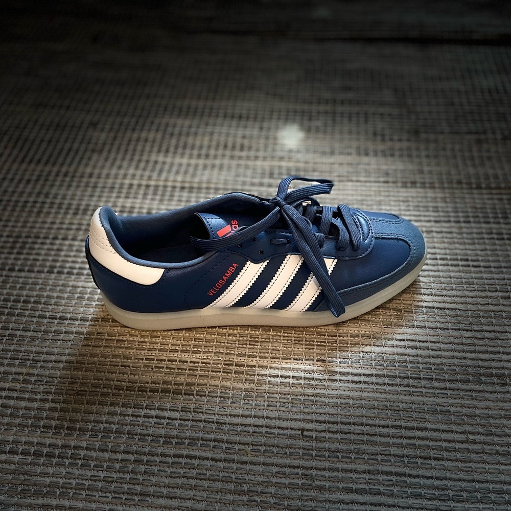 ADIDAS VELOSAMBA LEATHER SHOES